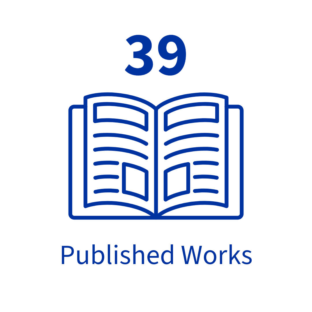 KCON Faculty were professionally published 39 times total in 2025-26